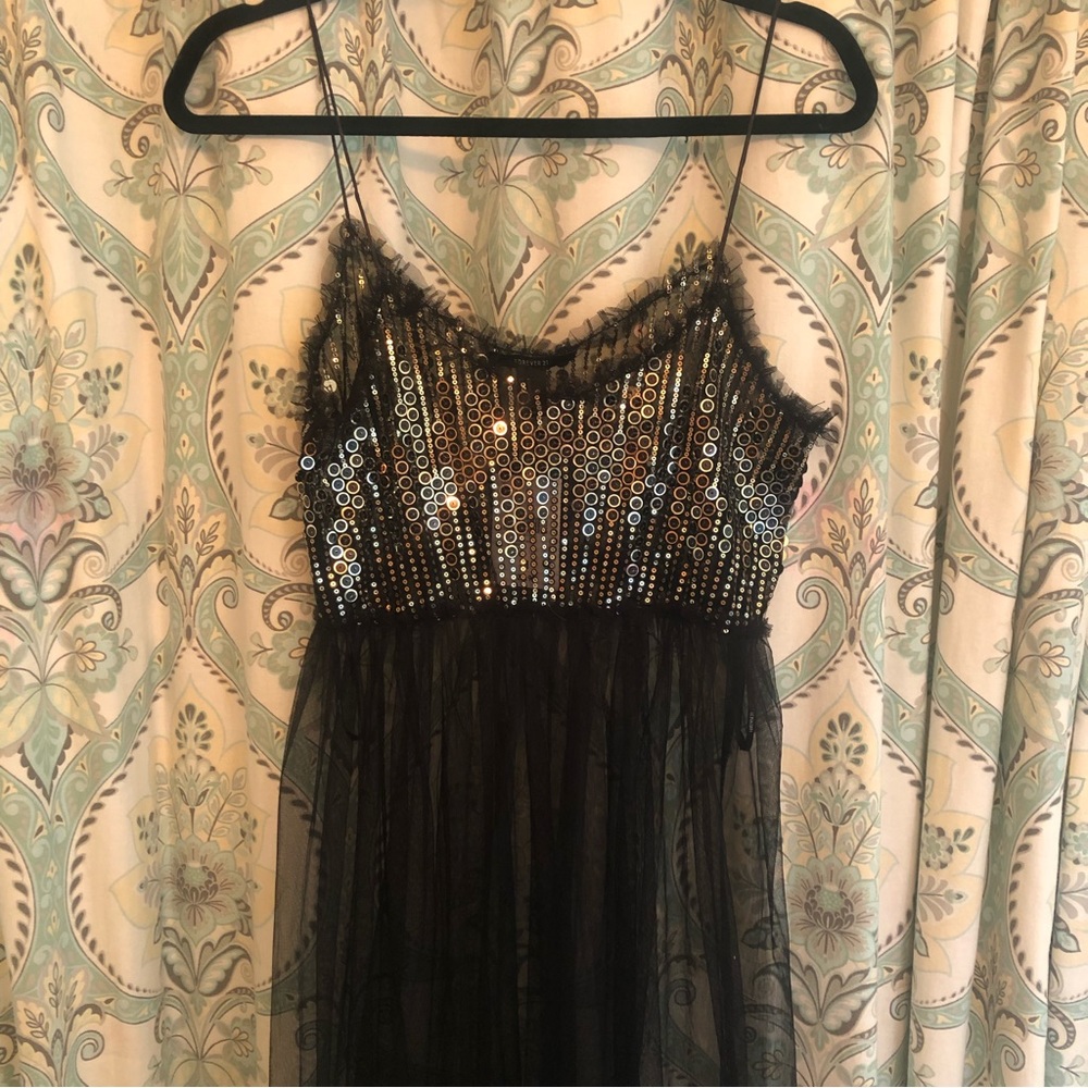 Forever 21 sheer festival dress